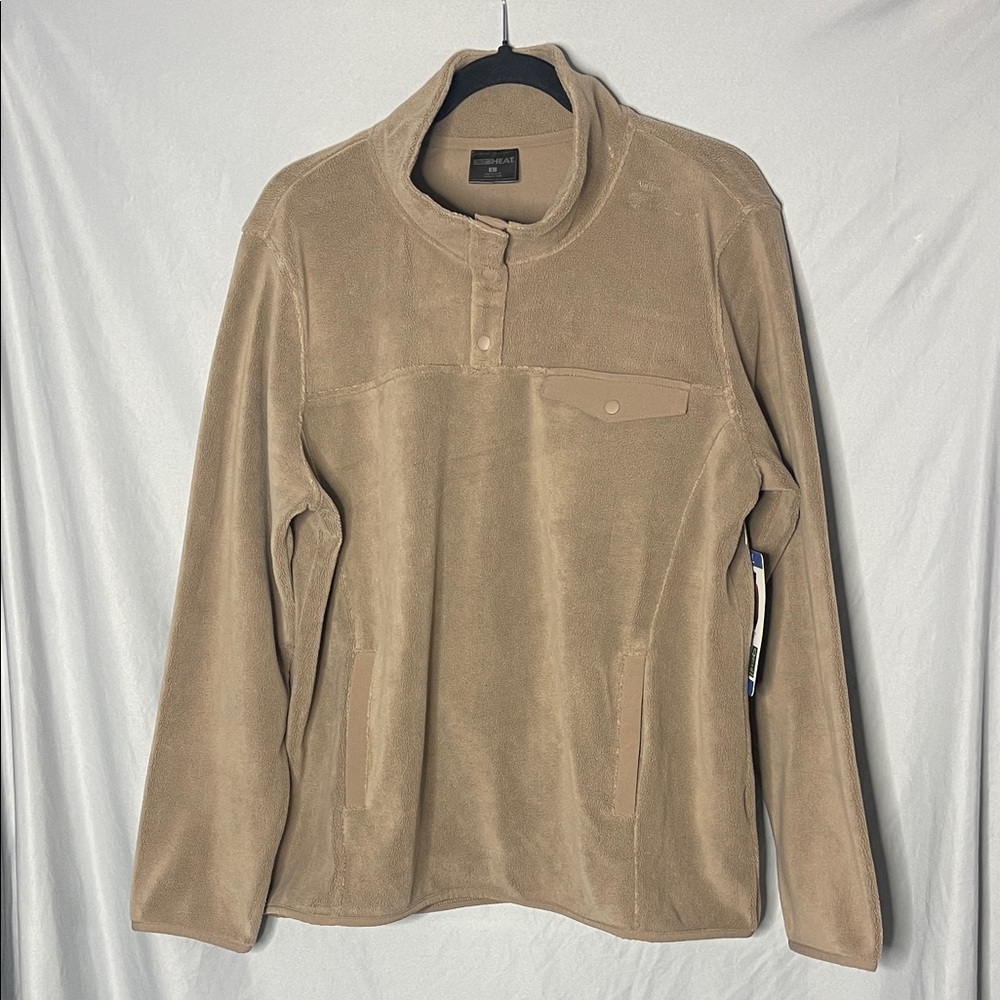32 Degrees Olive Beige Fleece Apparel